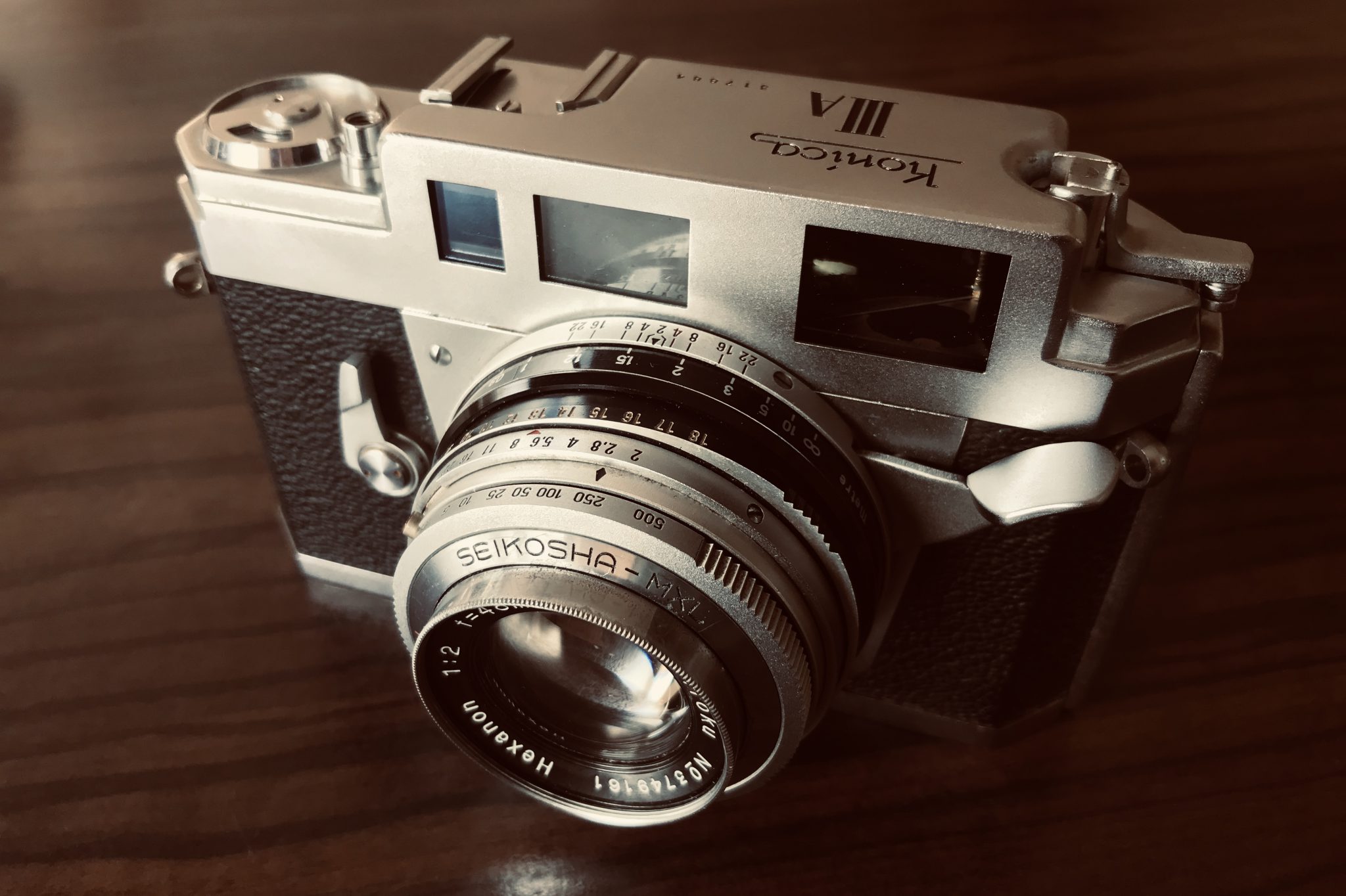 Konica IIIa Review der Meßsucherkamera von 1958