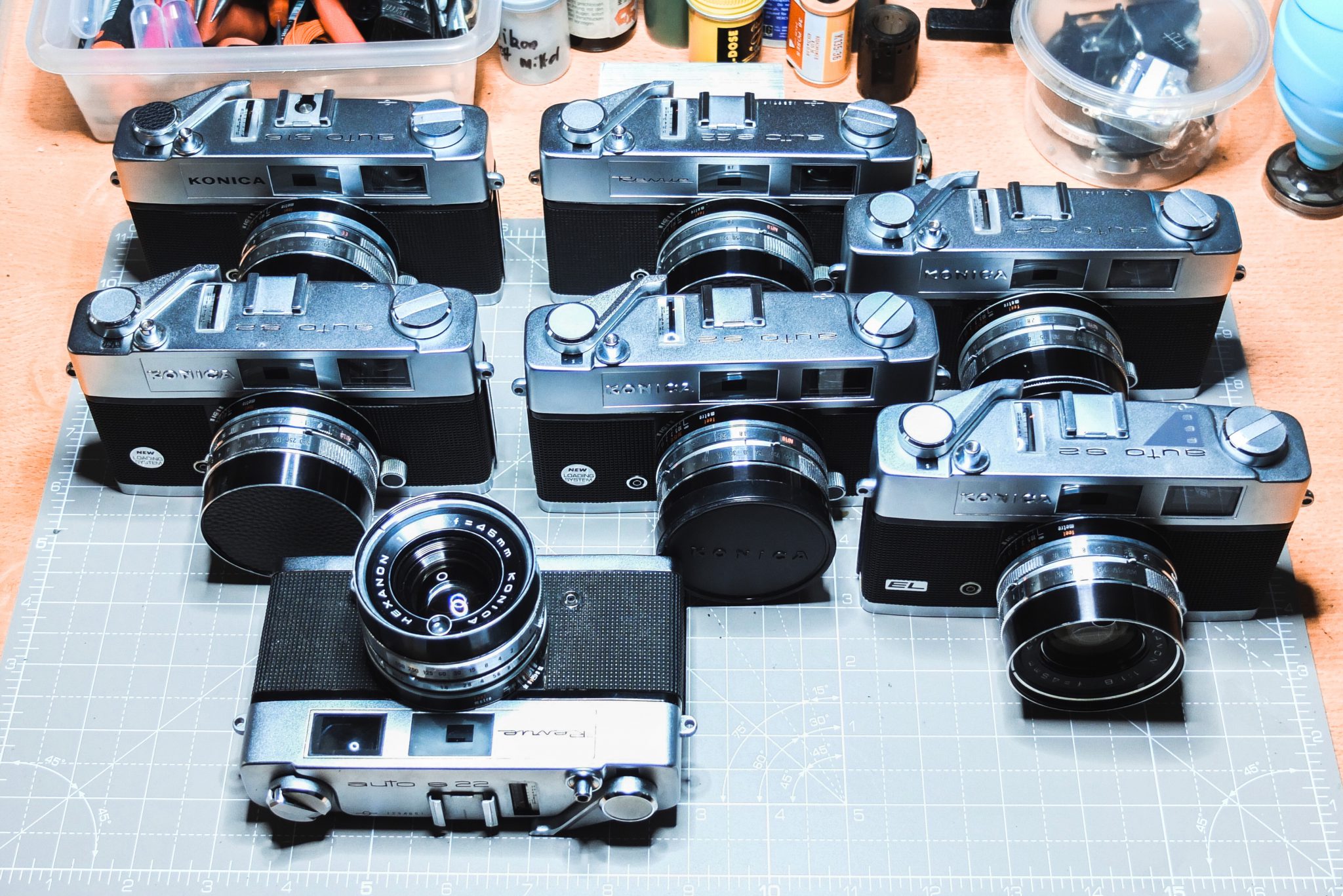 Die Varianten der Konica Auto S2
