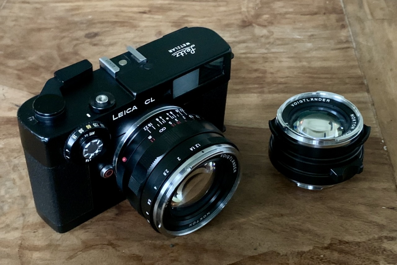 Leica CL - 40mm Nokton 1.2