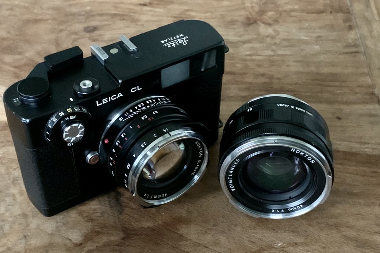Leica CL - 40mm Nokton Classic 1.4