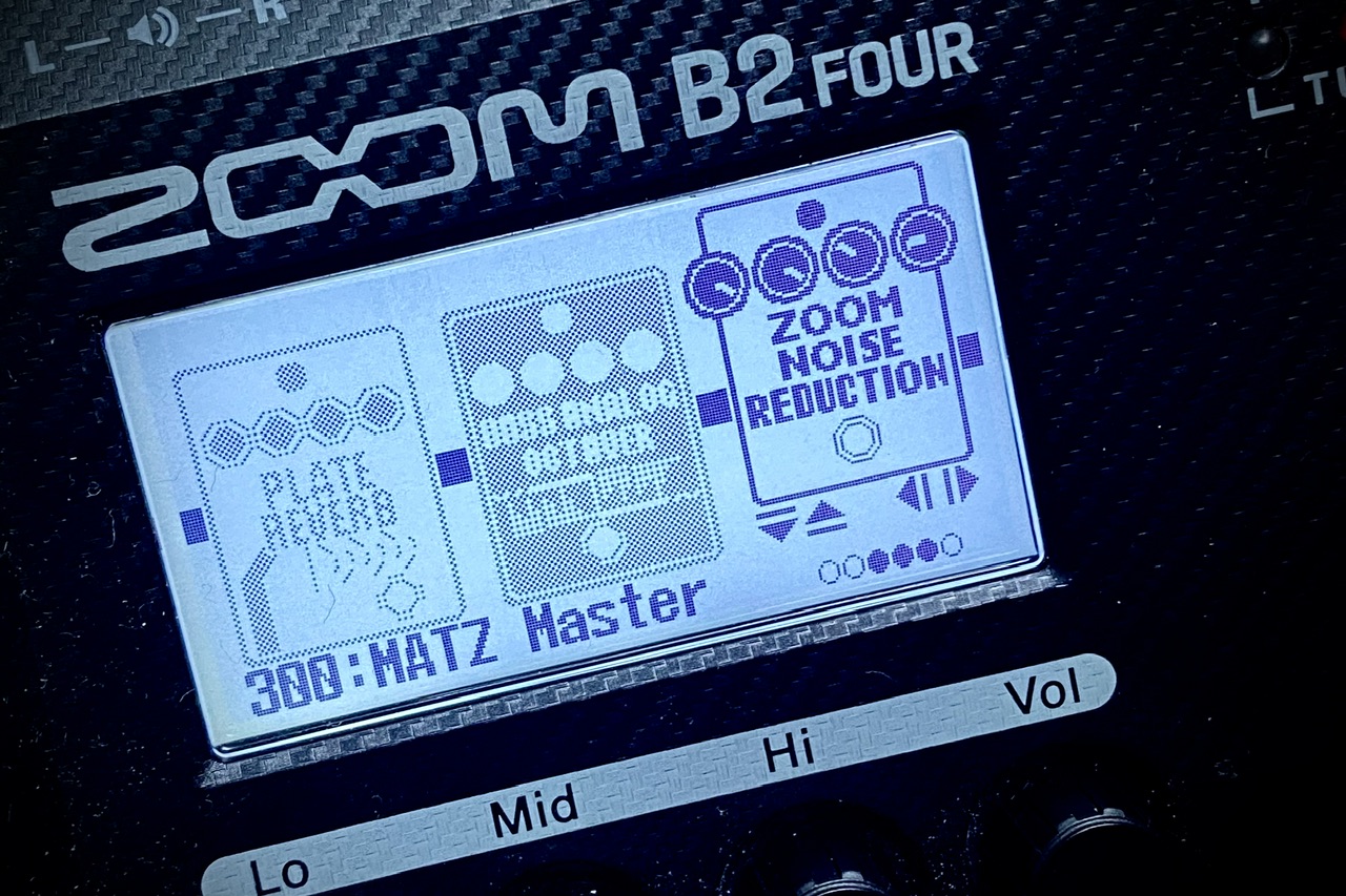 Zoom B2 Four Noise